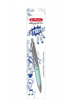 Długopis My.pen popielato-miętowy