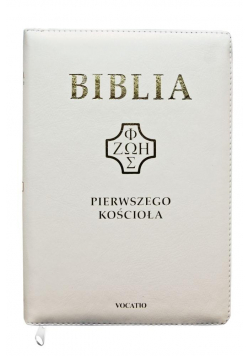 Biblia pierwszego Kościoła z paginat. biała