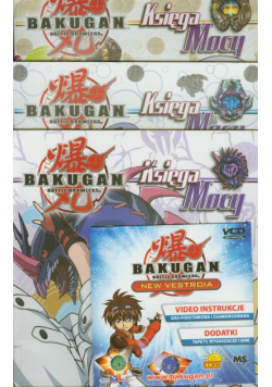 Bakugan Księga Mocy część 4-6 + VCD