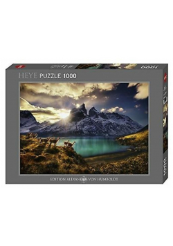 Puzzle 1000 Chile, Lamy Gwanaki z Torres dei Paine