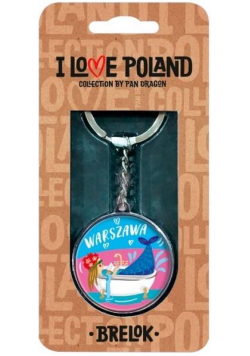 Brelok I love Poland Warszawa ILE-BRE-A-WAR-08
