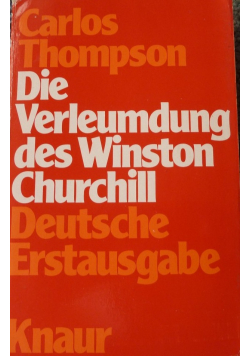 Die Verleumdung des Winston Churchill