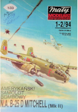 Mały modelarz Nr 1 i 2 / 94 Amerykański samolot bombowy