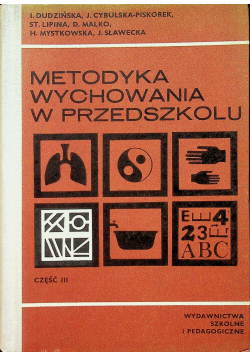 Metodyka wychowania w przedszkolu Część III