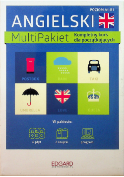 Angielski MultiPakiet Kompletny kurs dla początkujących Poziom A1 B1