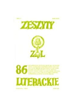 Zeszyty literackie 86 2/2004