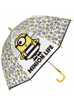 Parasolka przeźroczysta Minionki
