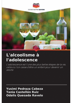 L'alcoolisme à l'adolescence