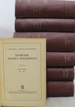 Słownik języka Polskiego VII Tomów Reprint z ok 1908 r