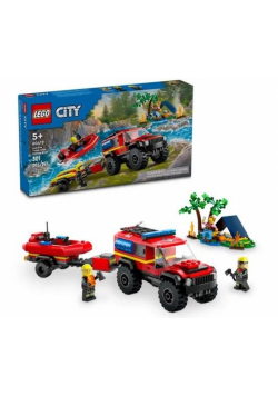 LEGO(R) CITY 60412 (3szt) Terenowy wóz strażacki z..