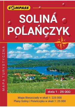 Mapa turstyczna - Bieszczady/Solina Polańczy