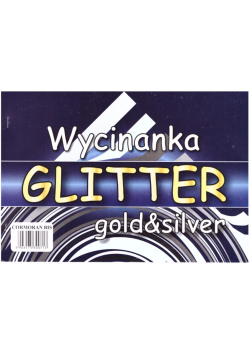 Wycinanka A4 Glitter Gold&Silver