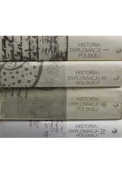 Historia Dyplomacji Polskiej 4 tomów