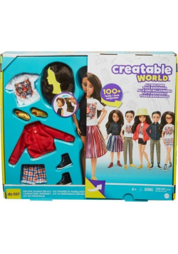 Barbie Zestaw Creatable world GKV47