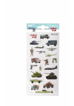 Naklejki 3D militaria