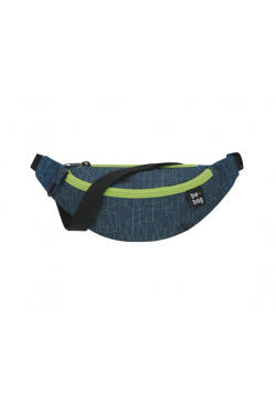Saszetka nerka Be.Bag Be. Agile Geo Lines Blu