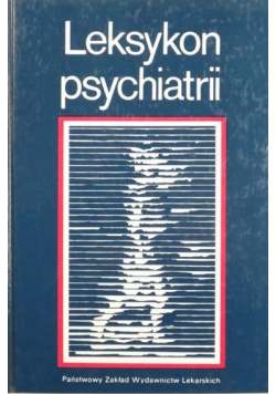 Leksykon psychiatrii