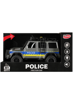 Auto terenowe Policja