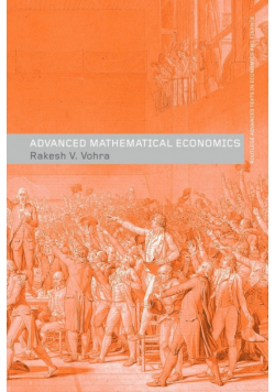 Advanced Mathematical Economics