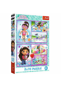 34438 "2x70 - Baw się z Gabby" / Universal Gabby's Dollhouse FSC Mix 70%
