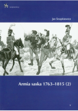Armia saska 1763-1815 część 2