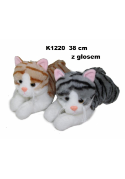 Kot z głosem 38cm MIX