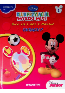 Klub przyjaciół myszki miki baw się i ucz z Mikim okrągły!