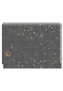 Kalendarz 2021 Biurkowy Tygodniowy Kosmos
