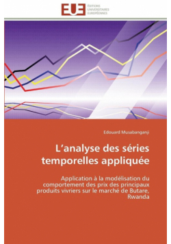 L analyse des séries temporelles appliquée