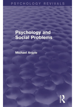 Psychology and Social Problems (Psychology Revivals)