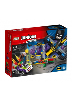 Lego JUNIORS 10753 Atak Jokera na jaskinię Batmana