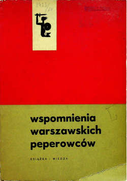 Wspomnienia warszawskich pepeowców