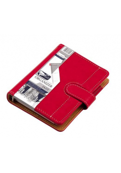 Organizer A6 Jazz czerwony ELEFANT