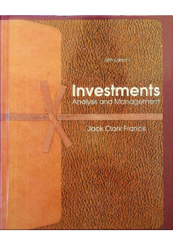Investments: Analysis and Management