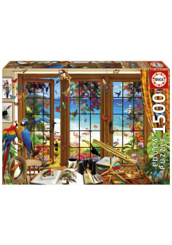 Puzzle 1500 Okno obserwatora ptaków