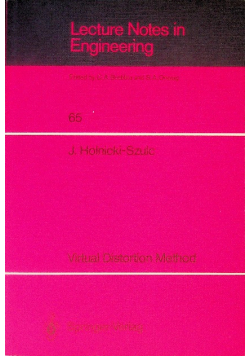 Virtual Distortion Method