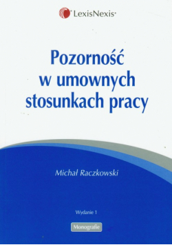 Raczkowski Michał - Pozorność w umownych stosunkach pracy
