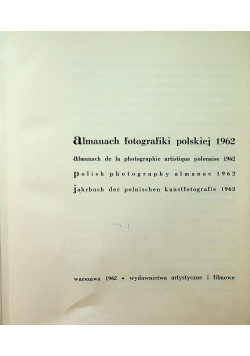 Almanach Fotografiki polskiej