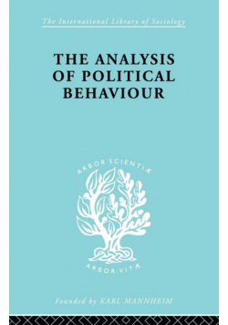 The Analysis of Political Behaviour