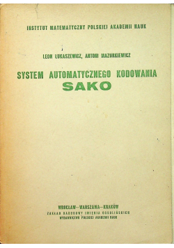 System automatycznego kodowania Sako