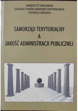 Samorząd terytorialny a jakość administracji publicznej