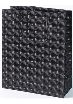Torebka prezentowa M czarna 0115-03
