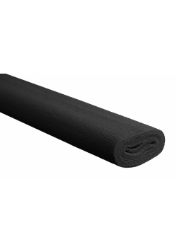 Bibuła krepina rolka 50x200 czarny