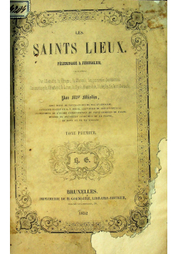 Les saints lieux 1852 r
