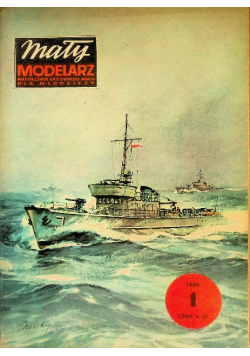 Mały modelarz Nr 1 / 80 Polski Tarłowiec ORP Jaskółka