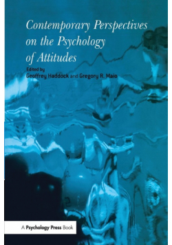 Contemporary Perspectives on the Psychology of Attitudes