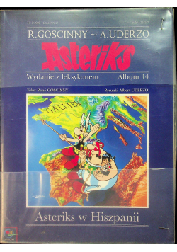 Asteriks Wydanie z leksykonem Album 14 Asteriks w Hiszpanii