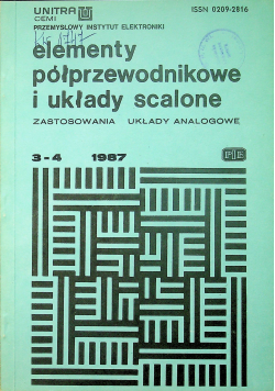 Elementy półprzewodnikowe i układy scalone nr 3 i 4