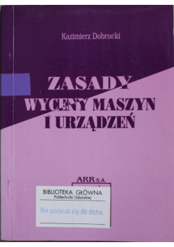Zasady wyceny maszyn