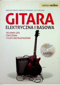 Gitara elektryczna i basowa plus płyta CD